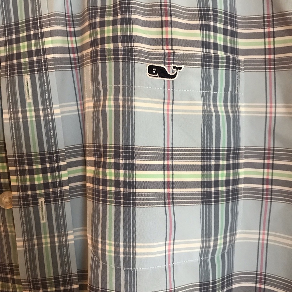 Vineyard Vines plaid button down shirt - Picture 2 of 4